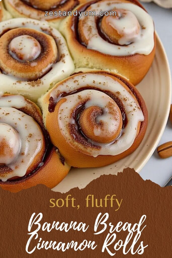 Banana Bread Cinnamon Rolls