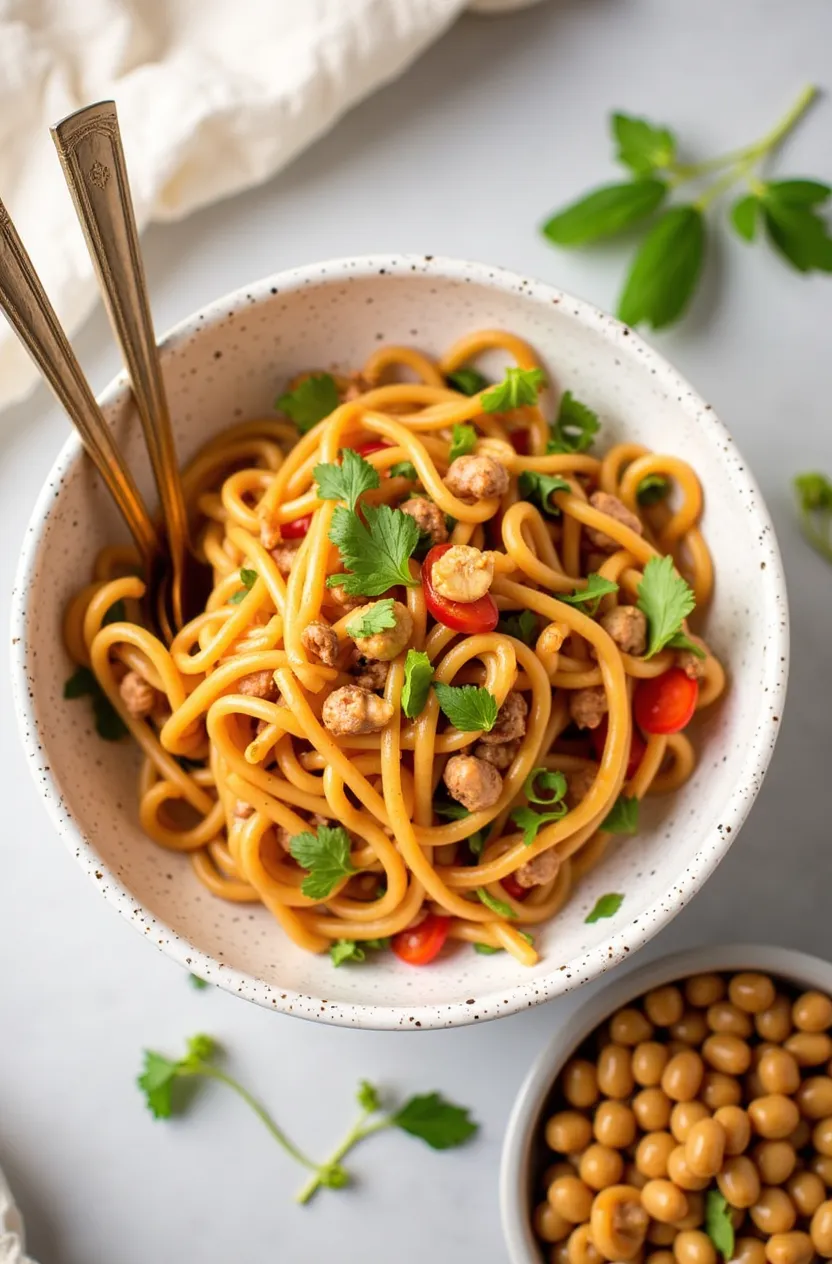 Chili Peanut Noodles