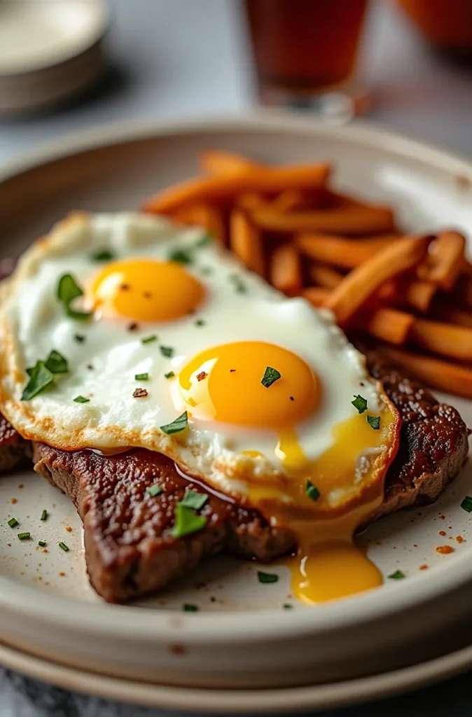 Classic Steak and Eggs