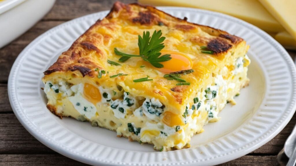 Cottage Cheese Egg Bake