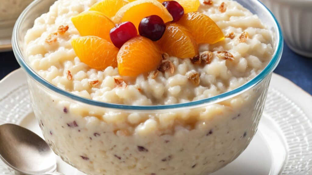 Creamy Old-Fashioned Rice Pudding