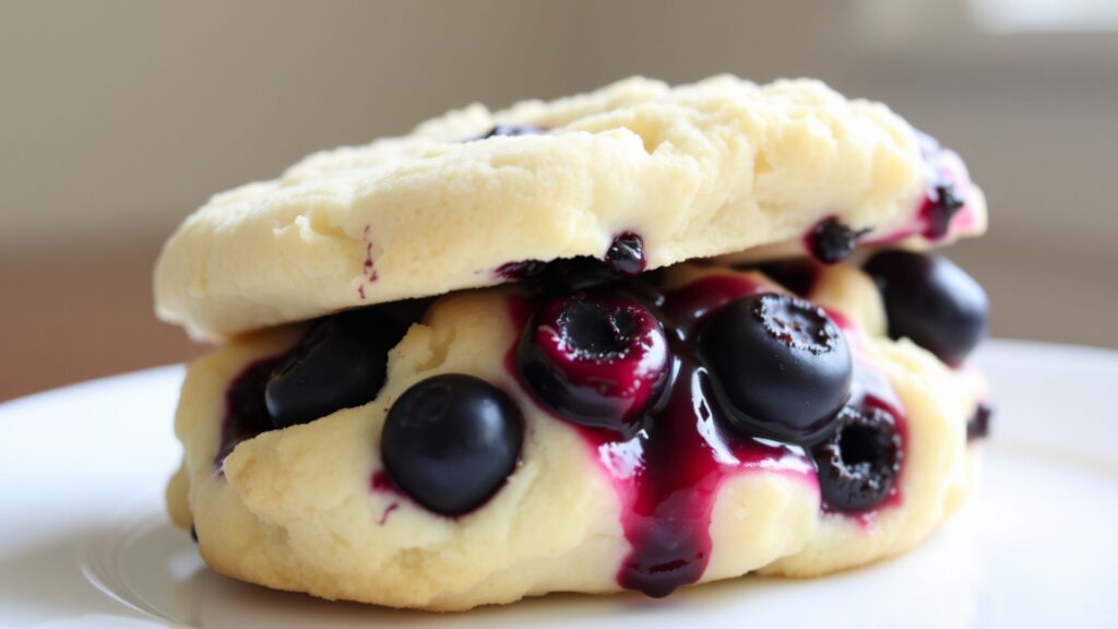 Sweet Blueberry Biscuits