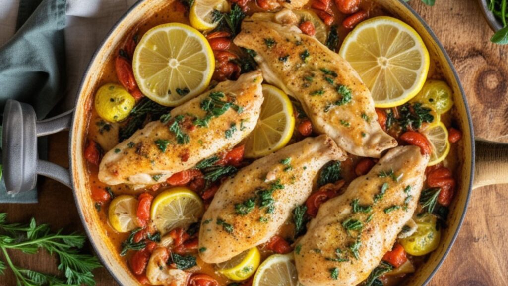 Tuscan Lemon Chicken