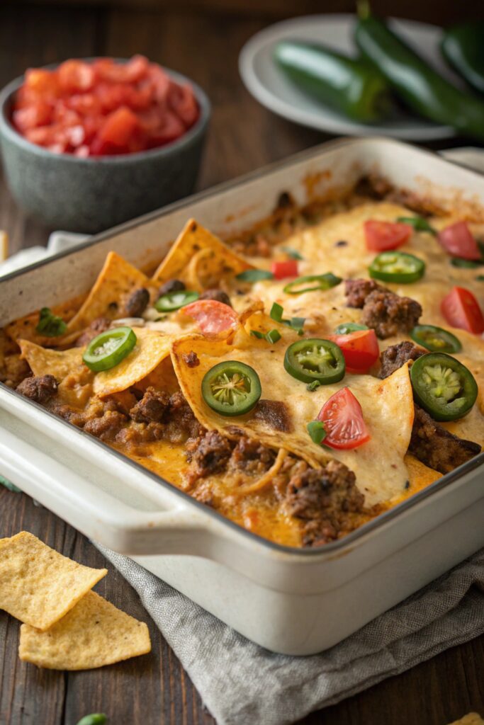 Beef Nacho Casserole