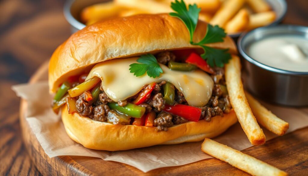 Philly Cheese Steak Sloppy Joes