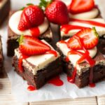 Easy Strawberry Cheesecake Brownies Recipe