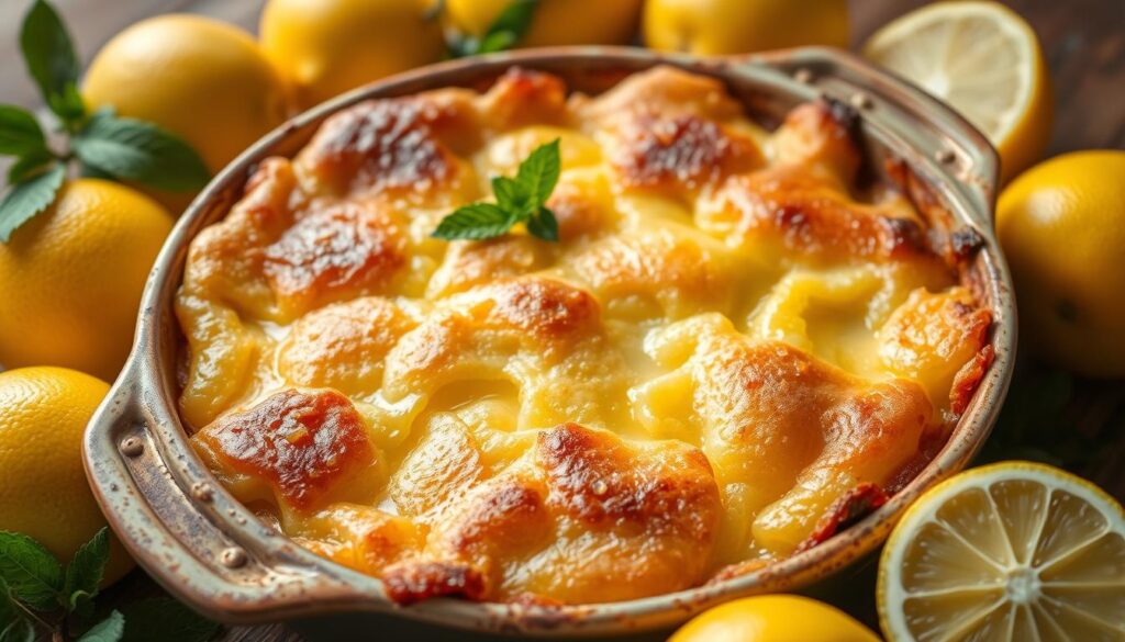 Magic Lemon Cobbler