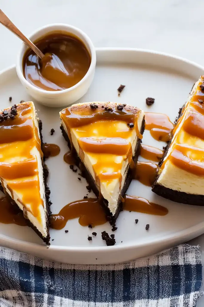 Conclusion
The Caramel Brownie Cheesecake is a irresistible combination of classic flavors. It's a decadent dessert that combines fudgy brownie, creamy cheesecake, and sweet-salty caramel. This recipe is a showstopper that will impress your guests.
Looking for a special treat or an indulgent dessert? This recipe can be adapted to fit your needs. It's perfect for any occasion.
This article guides you through making the perfect brownie and cheesecake layers. It also shows how to assemble and decorate the final masterpiece. Plus, there are tips for making it ahead and storing it.
So, what are you waiting for? Start by gathering your ingredients and preheating your oven. Get ready to enjoy the ultimate decadent dessert experience. Savor every bite of this irresistible combination of flavors and textures. Let the Caramel Brownie Cheesecake become your new signature dish.