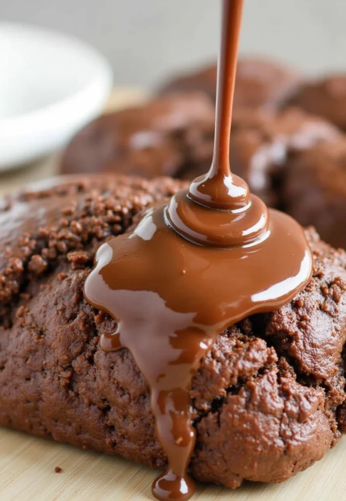 Hot Fudge Brownie Bread