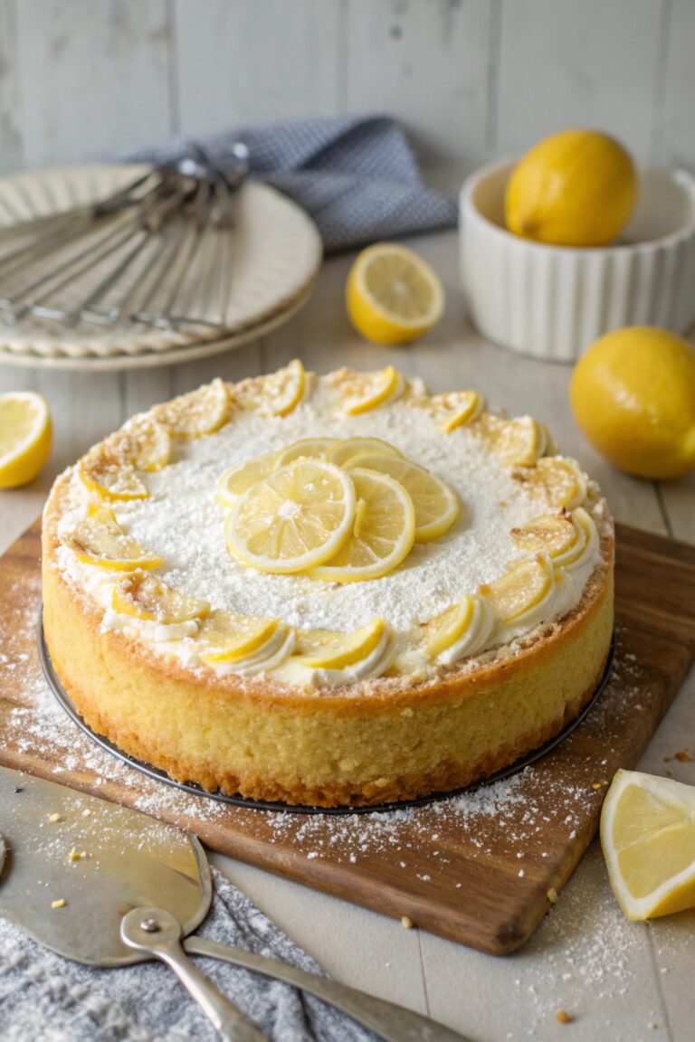 Easy Homemade Lemon Cake