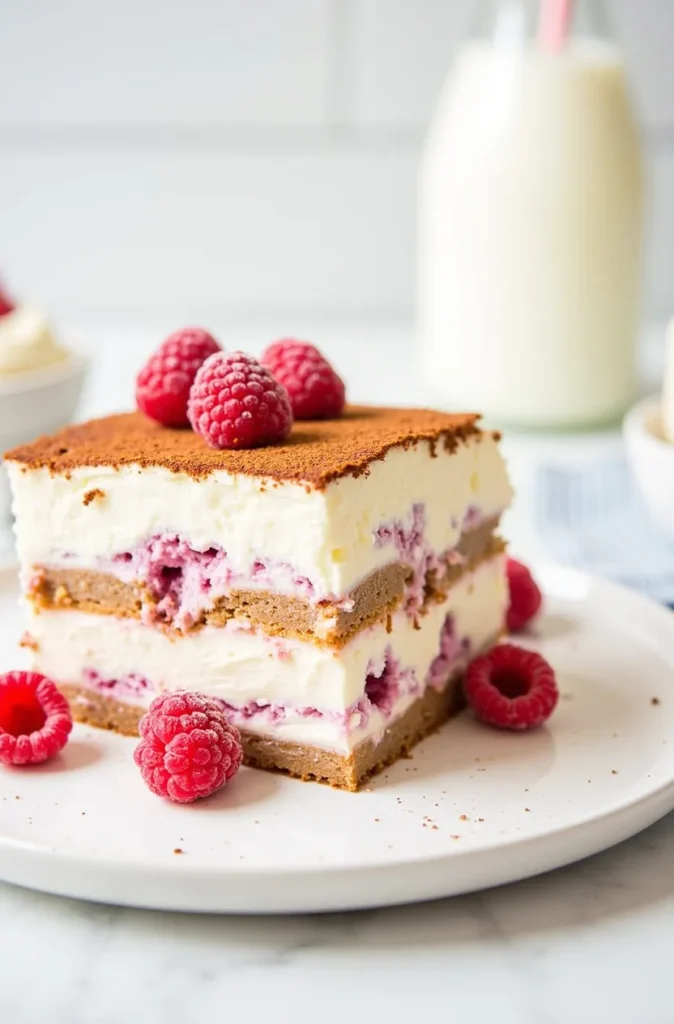 Raspberry Tiramisu