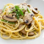 Caramelized Leek and Mushroom Gruyere Pasta