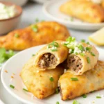 Cheesy Ground Beef Empanadas