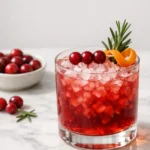 Cranberry Bourbon Smash