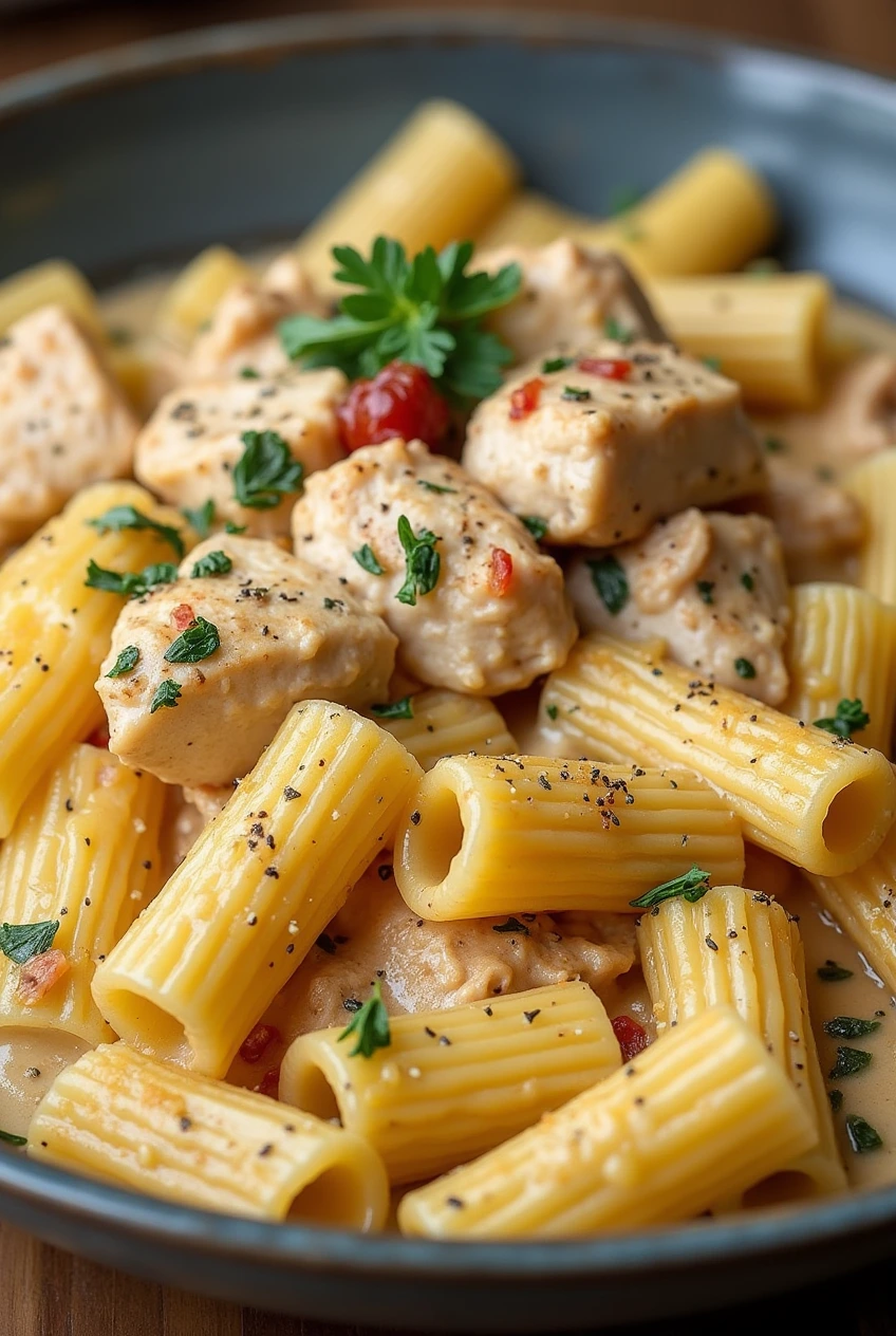 Creamy Ricotta Chicken Pasta