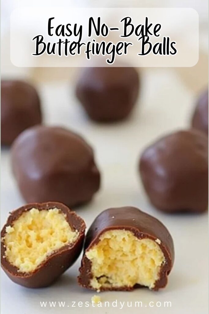 Easy No-Bake Butterfinger Balls