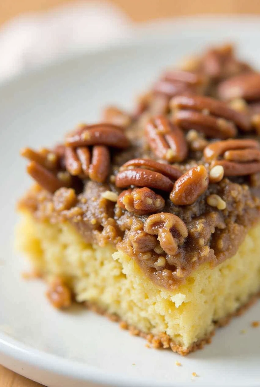 Pecan Pie Dump Cake