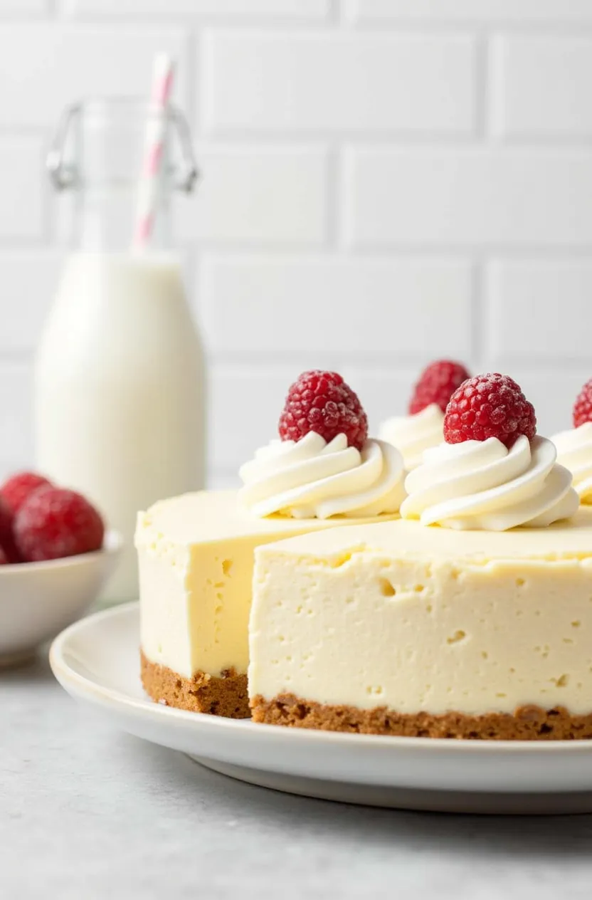 White Chocolate Cheesecake