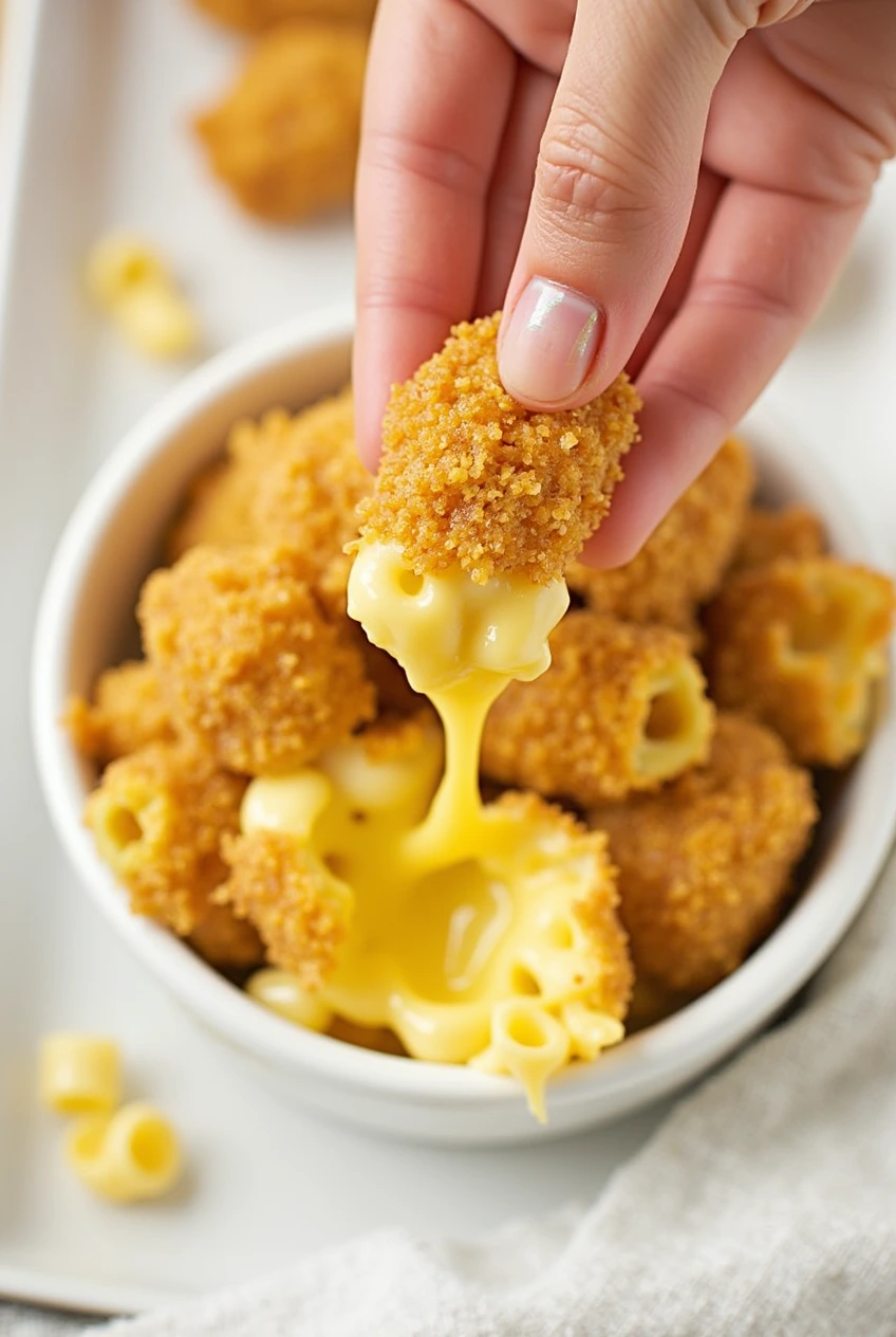 Fried Mac and Cheese Bites