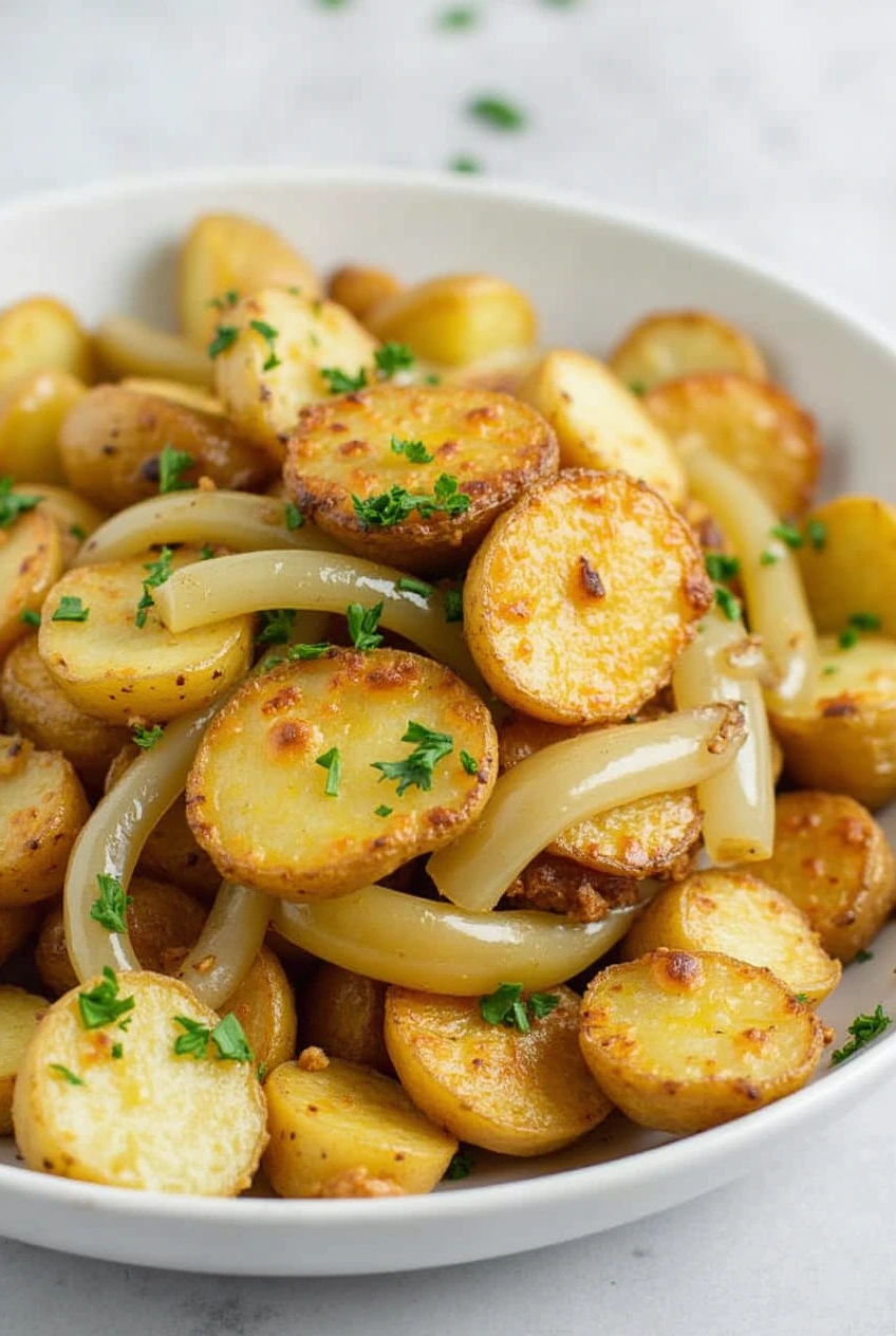 Fried Potatoes and Onions