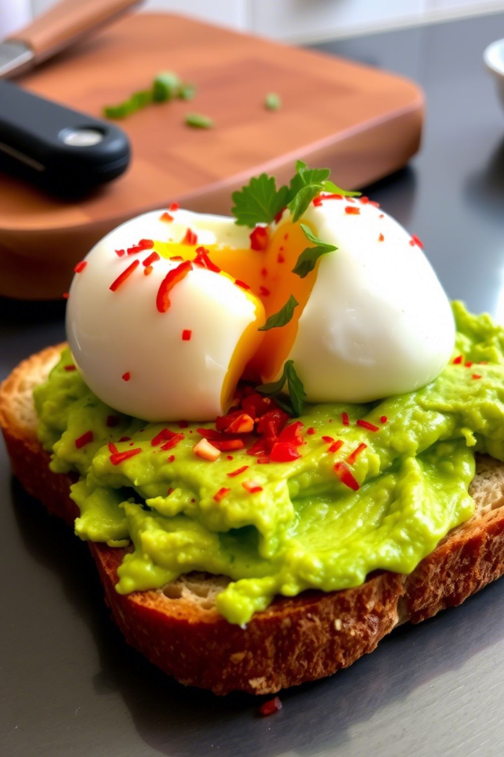 Avocado Toast with Poached Egg