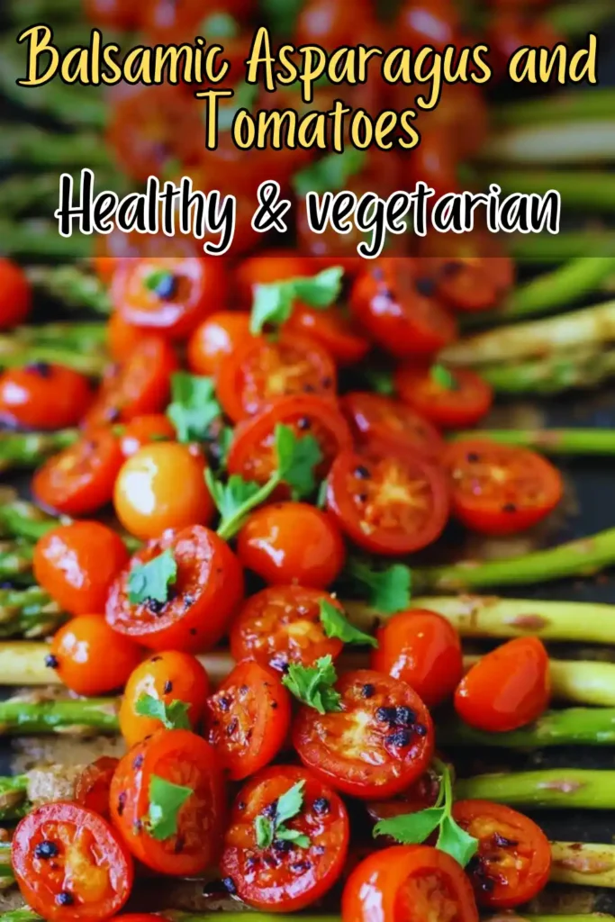 Balsamic Asparagus and Tomatoes
