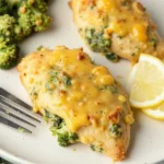 Broccoli and Cheddar Stuffed Chicken