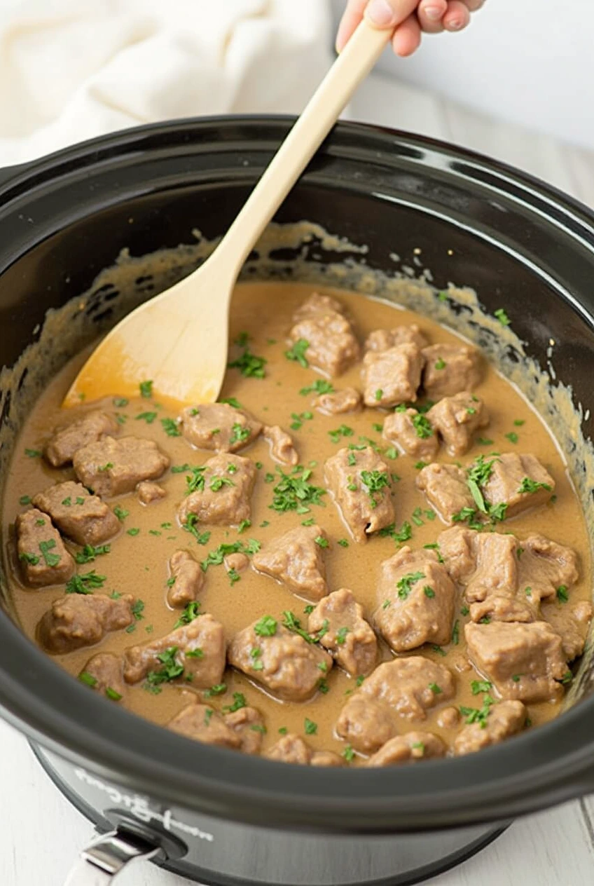 Crock Pot Cube Steak and Gravy