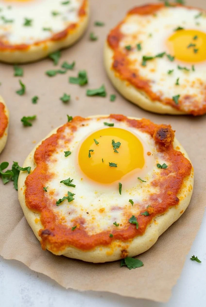 English Muffin Breakfast Pizza