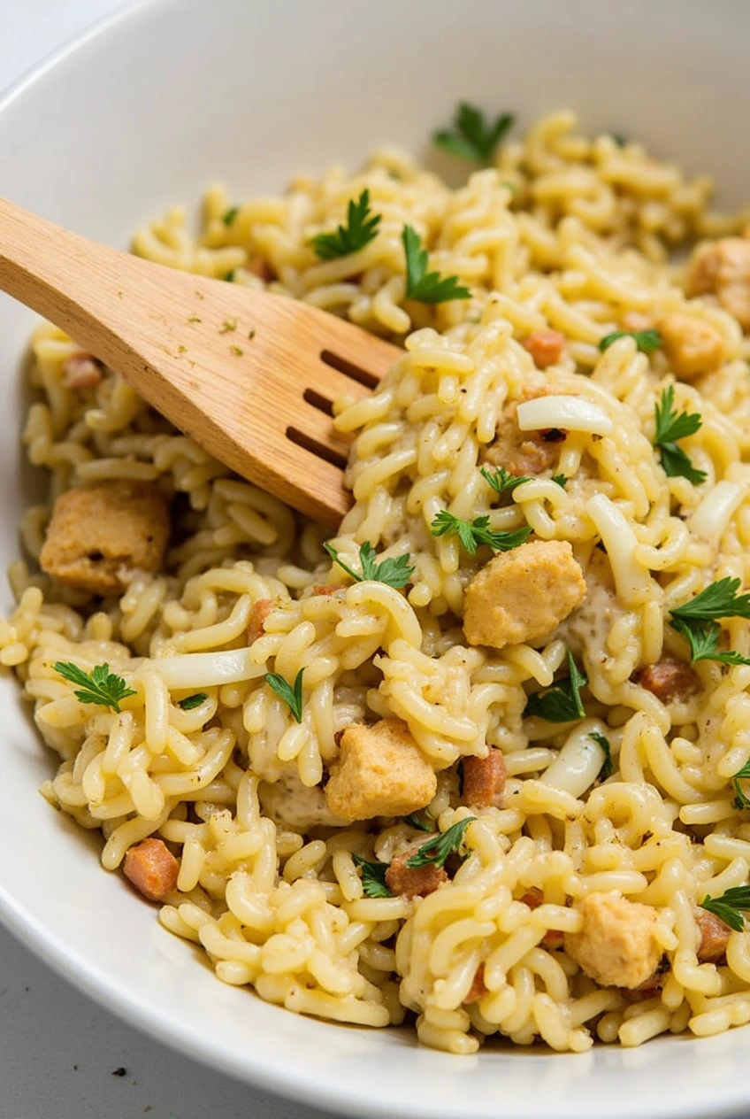 High Protein Chicken Orzo