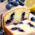 Lemon Blueberry Pound Cake