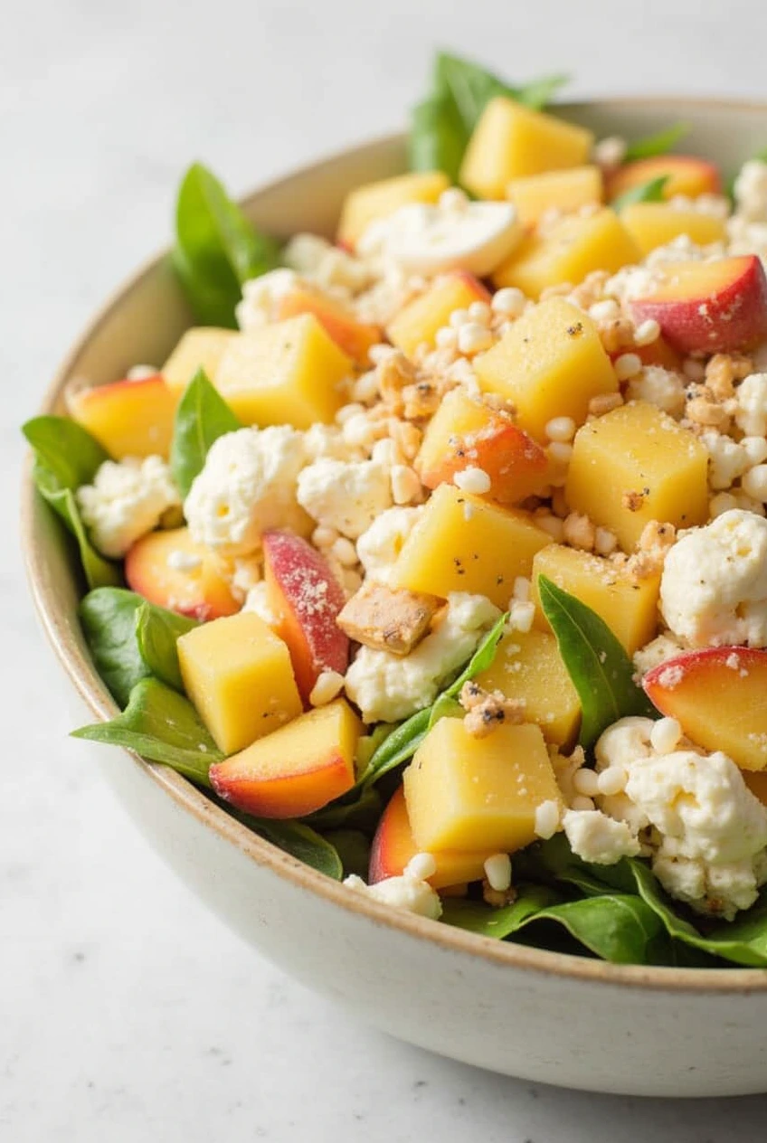 Millionaire Peach Salad