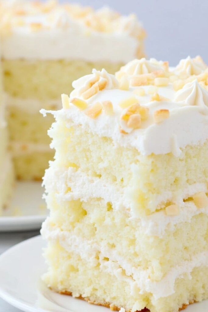 Pineapple Coconut Dream Cake