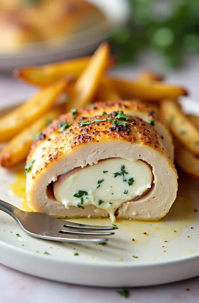 Prosciutto and Goat Cheese Stuffed Chicken