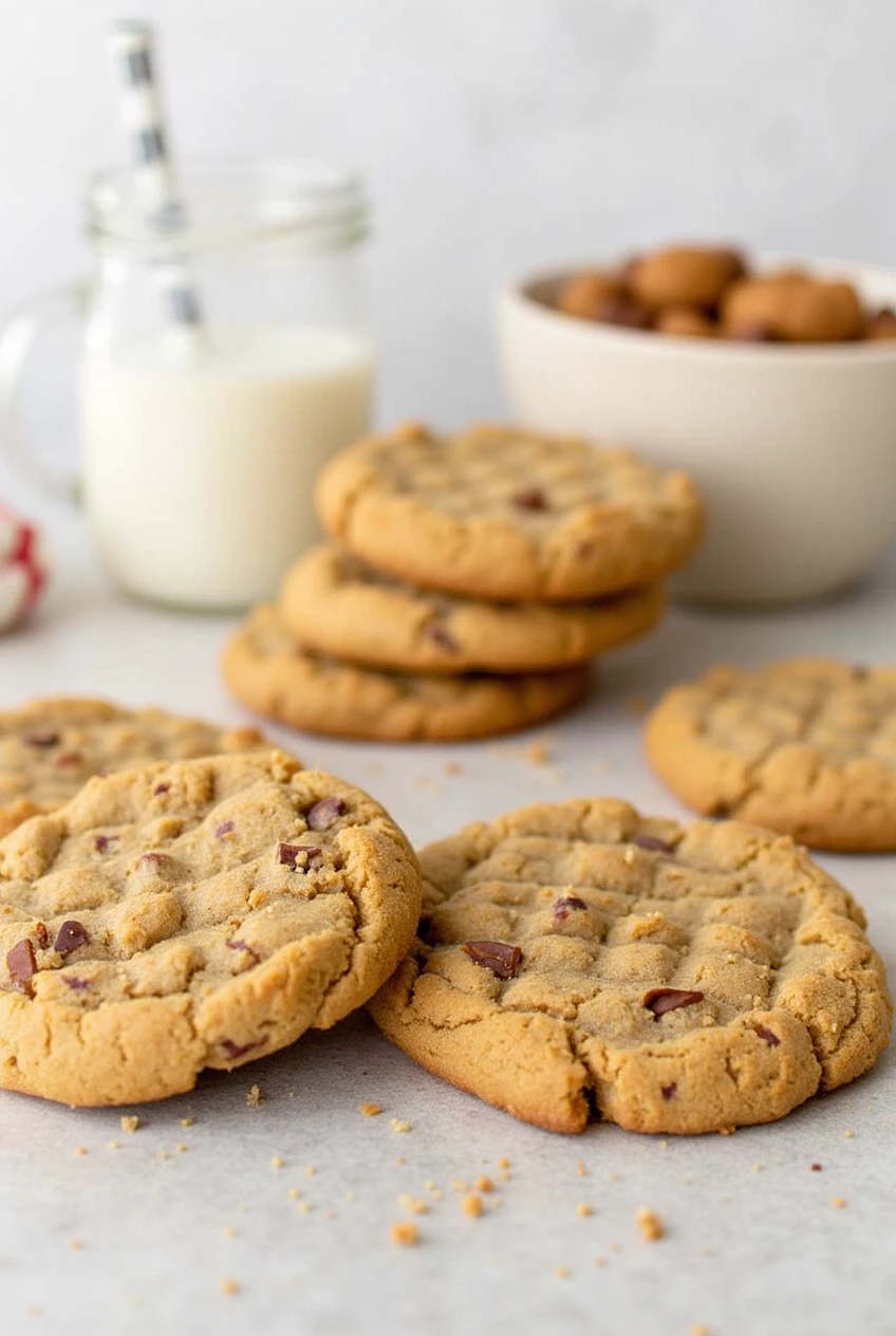 3-Ingredient Peanut Butter Cookies