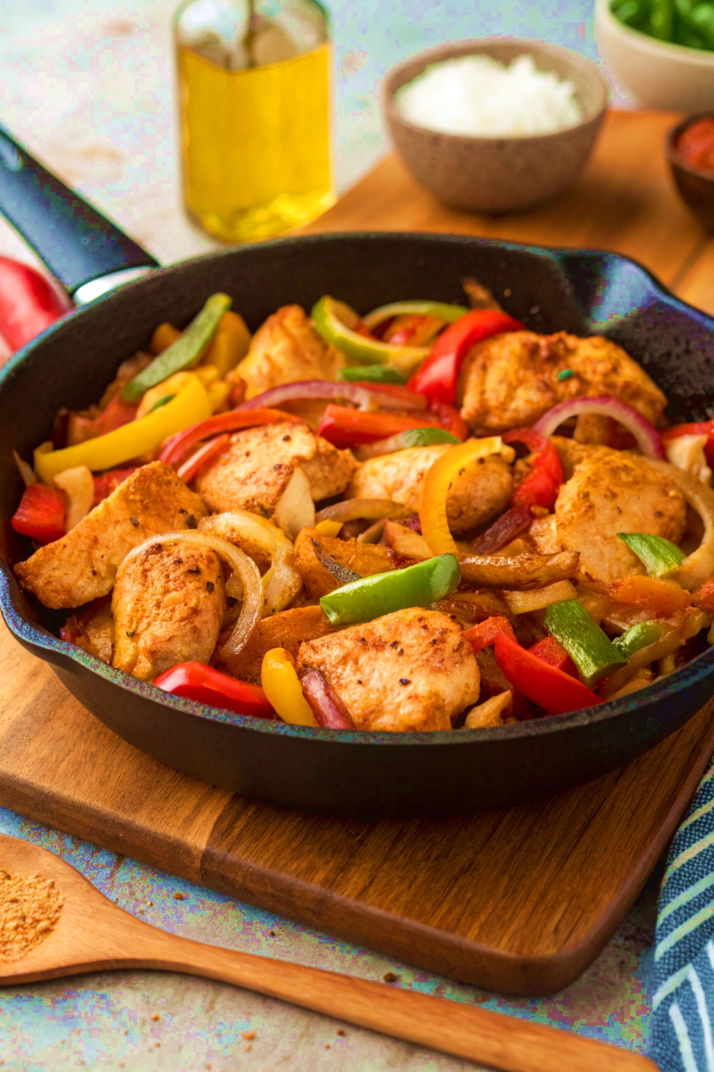 Chicken and Vegetable Skillet