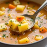 hamburger potato soup