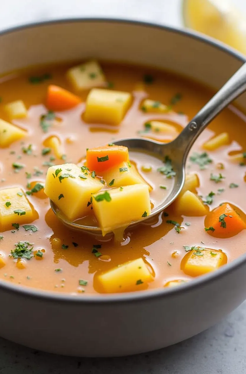 hamburger potato soup