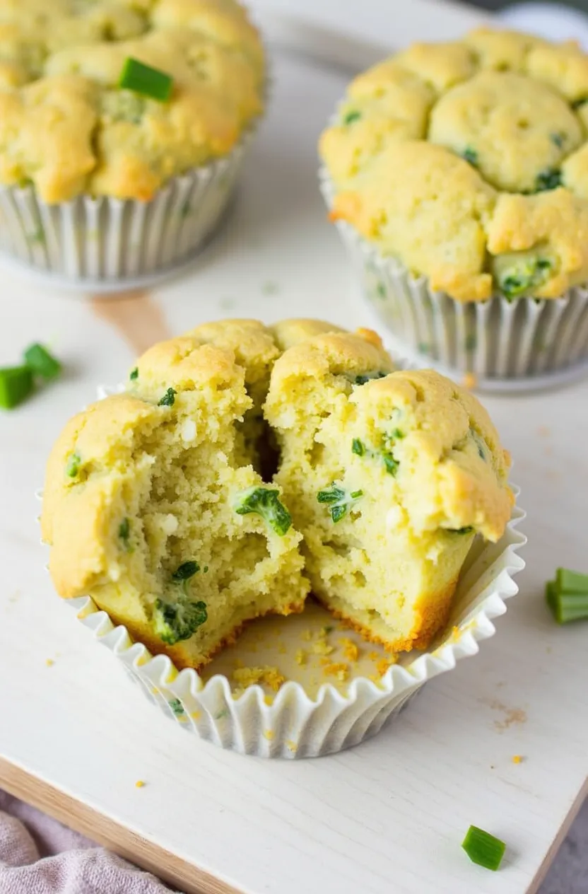 Broccoli and Cheese Muffins