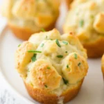 Cheesy Garlic Cruffins