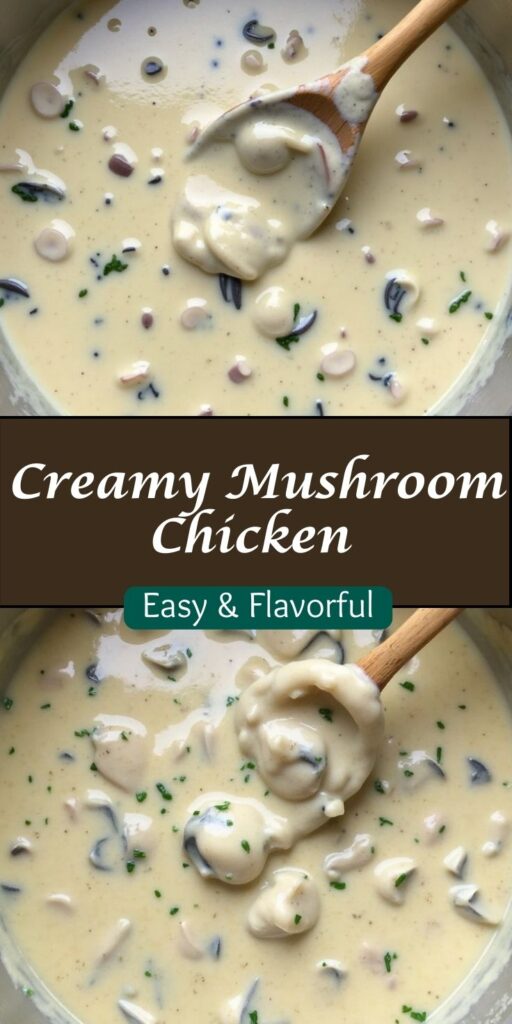 Creamy Mushroom Chicken 