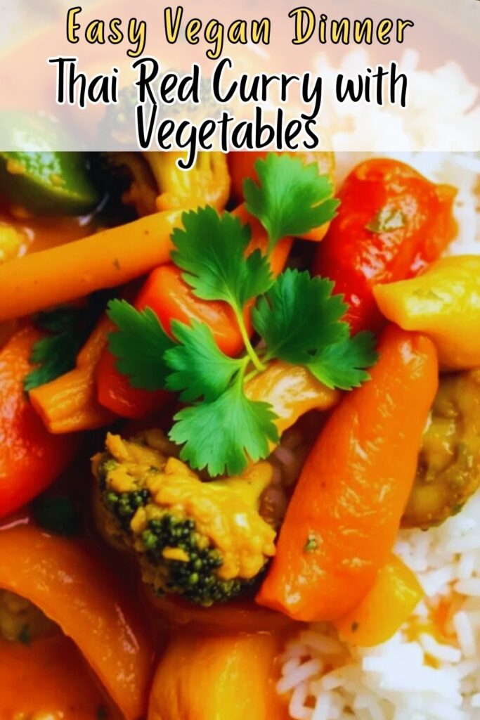 Thai Red Curry with Vegetables