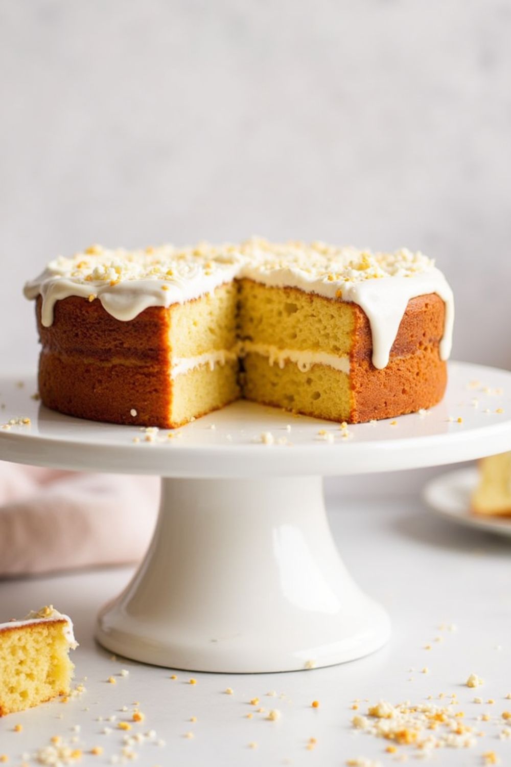 Vanilla Velvet Cake Recipe