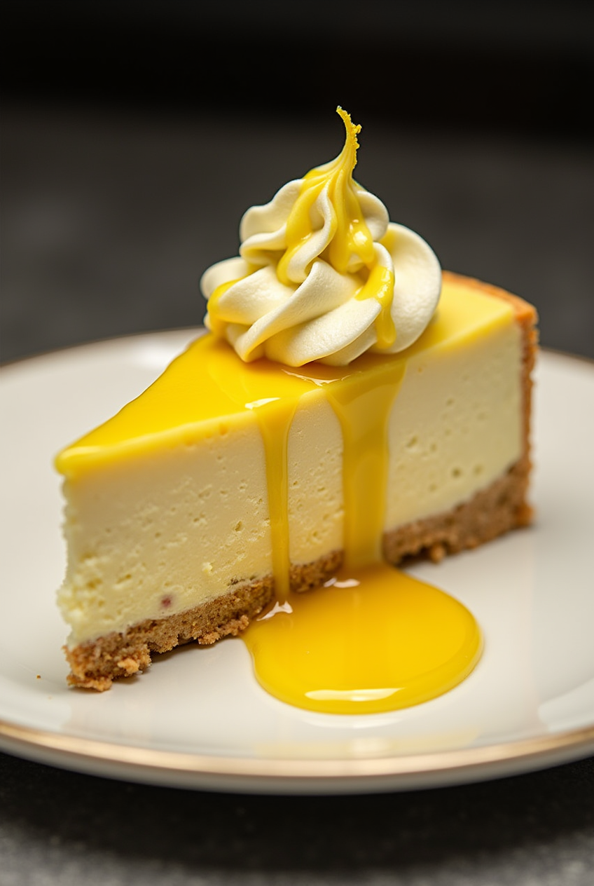 Zesty Lemon Cheesecake