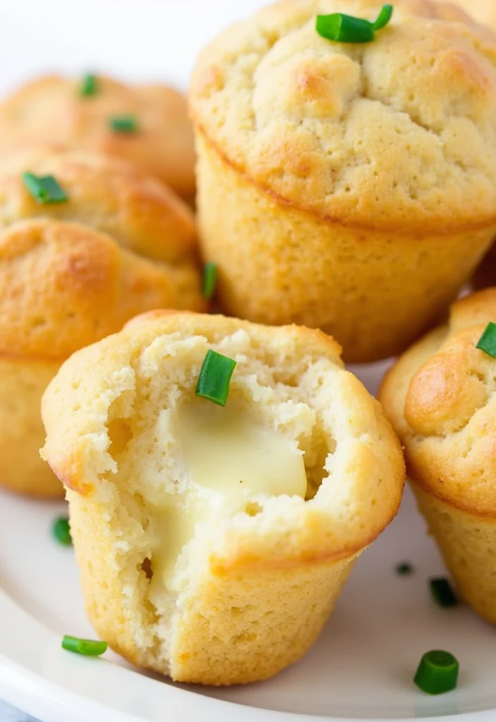 Cheesy Garlic Cruffins Recipe