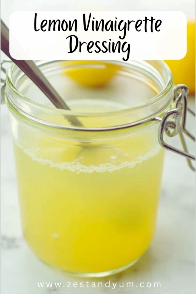 Lemon Vinaigrette Dressing