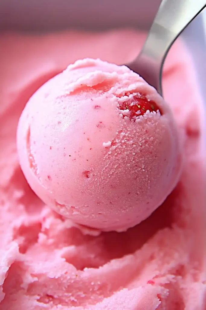 Strawberry Sorbet