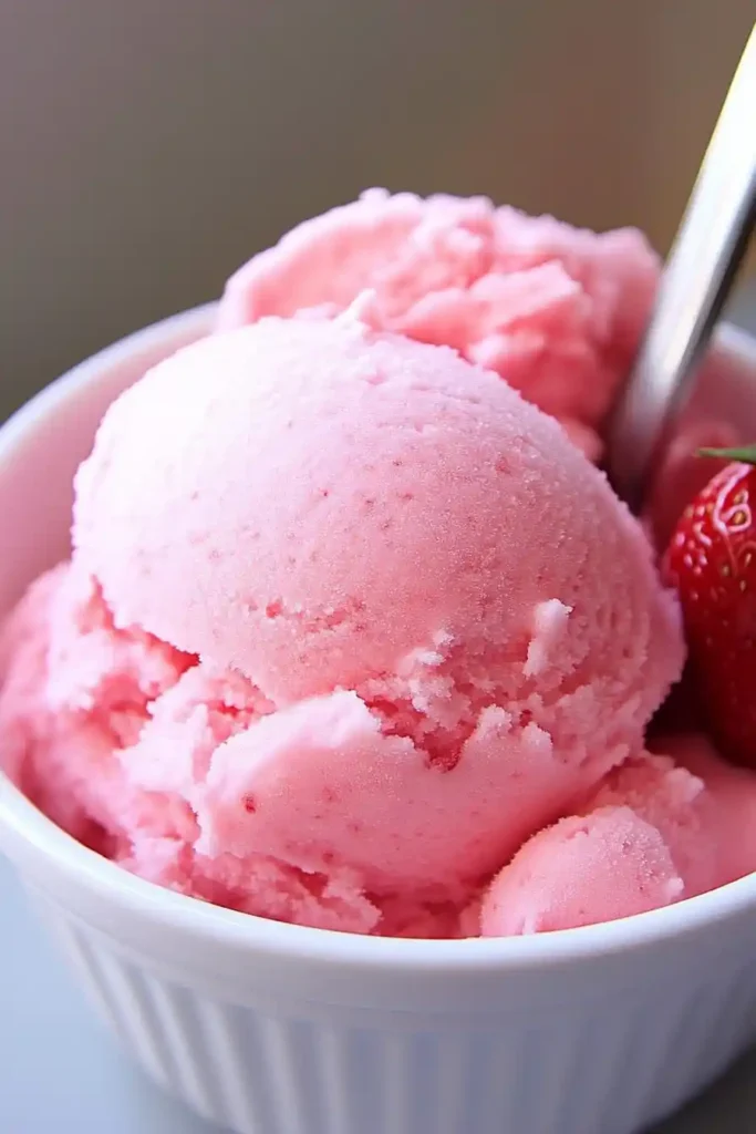 Strawberry Sorbet