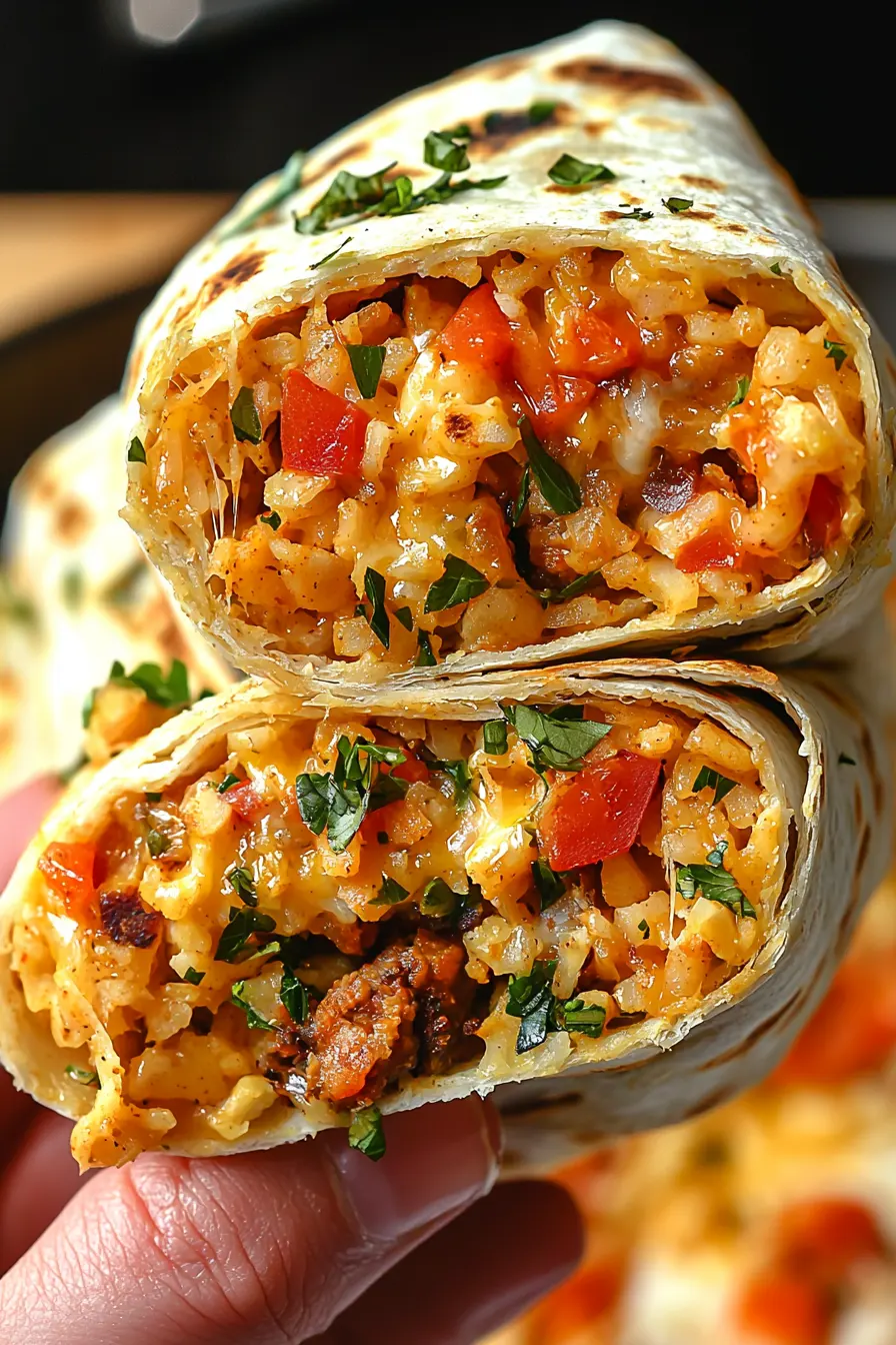 Vegan Breakfast Burritos