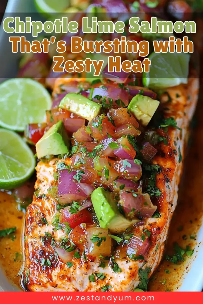 Chipotle Lime Salmon That’s Bursting with Zesty Heat